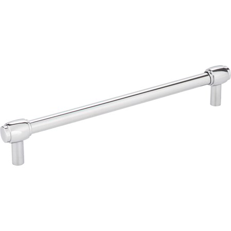 Jeffrey Alexander 192 mm Center-to-Center Polished Chrome Hayworth Cabinet Bar Pull 885-192PC